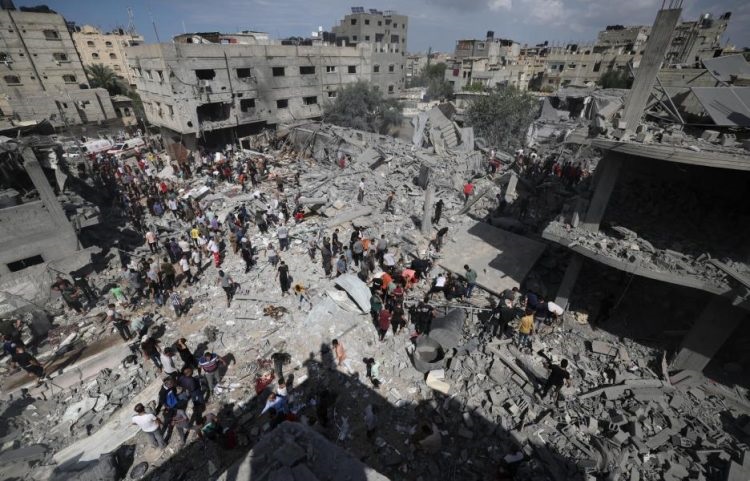 El G7 hace un llamado unánime a una pausa humanitaria en Gaza