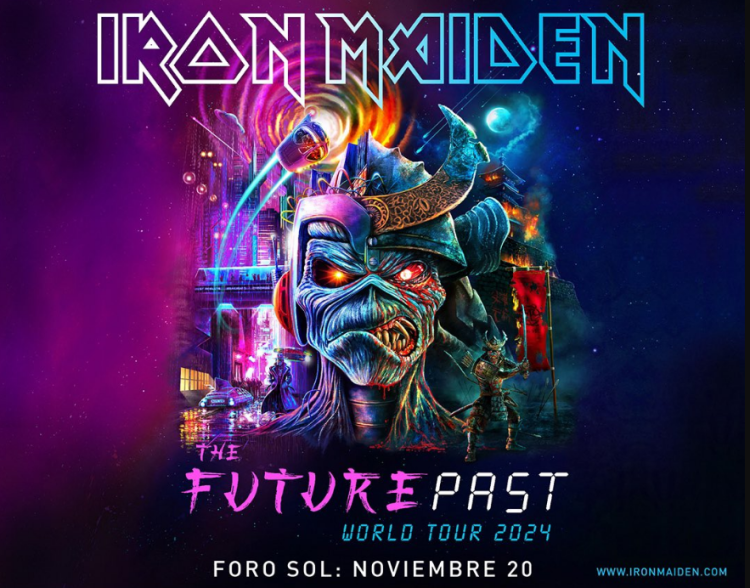 Iron Maiden, realizará concierto en el Foro Sol