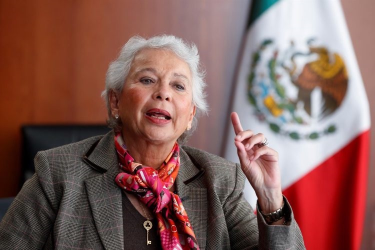 Rechaza Olga Sánchez Cordero elección popular de Ministros como propone López Obrador