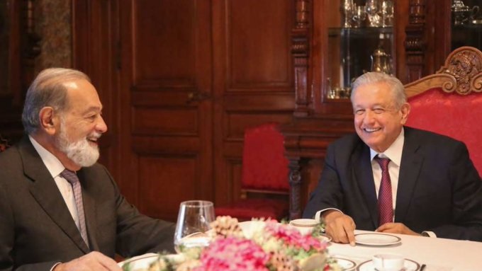  AMLO reveló que PAN y PRI invitaron a Carlos Slim a ser candidato presidencial en 2018