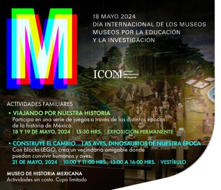 Celebrará 3 Museos con diversión y conocimiento el Día Internacional de los Museos